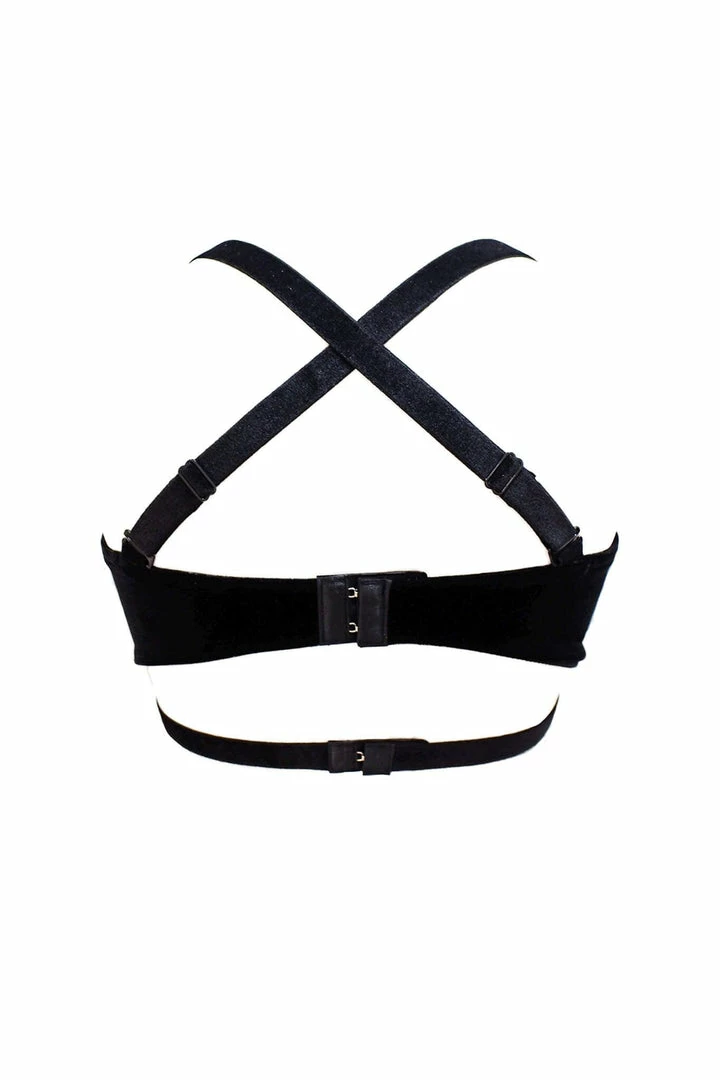 Best reviews of π― K+1% Black Velour Bra π 5 K+1% Black Velour Bra