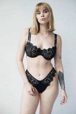 Monique Morin Frisson Balconette Lace Bra