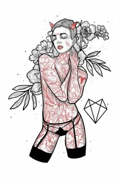 Coupon π Wolfmumma Darkest Vixen Framed Art β’ Brooke π 35 Wolfmumma Darkest Vixen Framed Art β’ Brooke