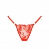 Impudique Cherie Red Lace Tanga BDSM
