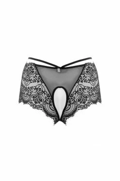 Eros Veneziani Eros Fringed Lace Crotchless Panty