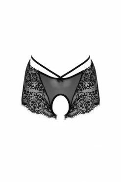 Eros Veneziani Eros Fringed Lace Crotchless Panty