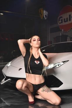 Darkest Fox Darkest Vixen Crop Tee