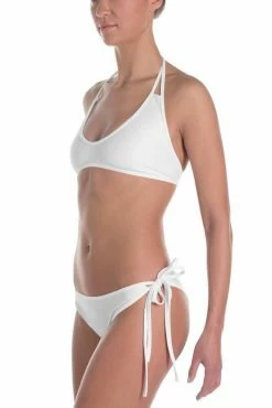 Darkest Fox White Bikini