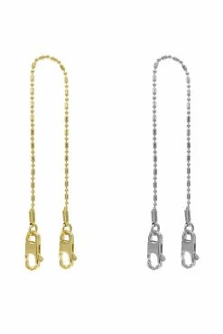Domestique Thin Chain Double Mousqueton Bracelet Toys & Accessories