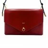 Domestique Large Envelope Red Leather Purse 18K - 24K Gold