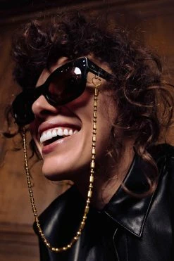 Domestique Long Bold Chain Double Earring 18K - 24K Gold