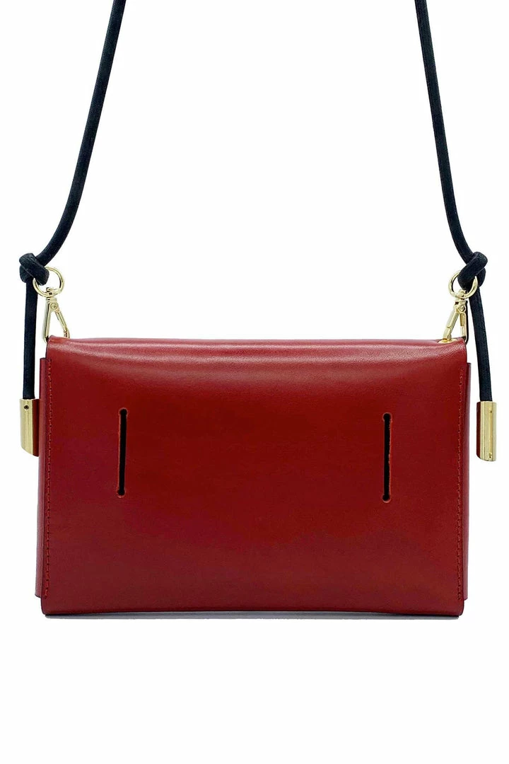 Top 10 ⌛ Domestique Medium Envelope Red Leather Purse 18K - 24K Gold ❤️ 4 Domestique Medium Envelope Red Leather Purse 18K - 24K Gold