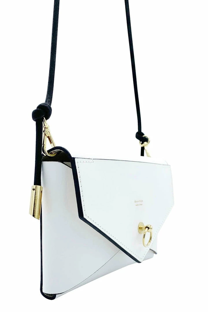 Best reviews of π Domestique Medium Envelope White Leather Purse 18K - 24K Gold π 4 Domestique Medium Envelope White Leather Purse 18K - 24K Gold