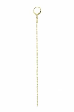 Domestique Medium Thin Chain Simple Earring