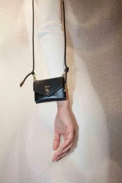 Domestique 18K - 24K Gold Mini Envelope Leather Purse