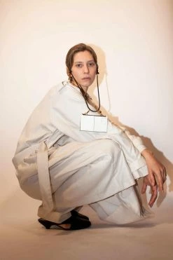 Domestique 18K - 24K Gold Mini Postal Leather Wallet