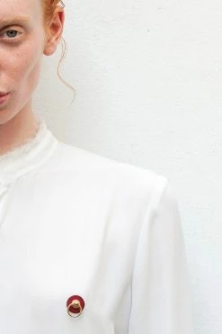 Flash Sale π― Domestique Red Fox Leather Screw On Pins β¨ 13 Domestique Red Fox Leather Screw On Pins