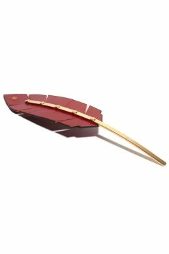 Domestique Red Fox Red Leather Feather Bécasse Paddle