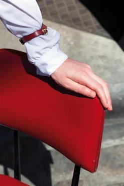 Domestique O-Ring Leather Bracelet Set