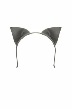 Elissa Poppy Epsilon Silver Latex Cat Ears
