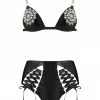 Elissa Poppy Mu Lambda Latex Lingerie Set Lingerie Sets