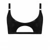 Elissa Poppy Cut Out Latex Bralette