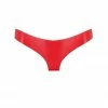 Elissa Poppy Scarlet Red Latex Cheeky Brief