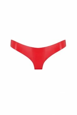 Elissa Poppy Latex Cheeky Brief