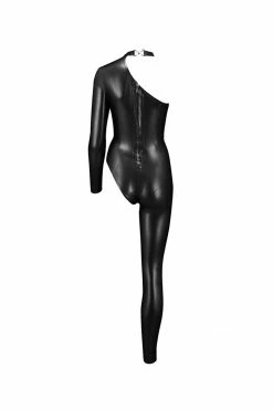 Elissa Poppy Upsilon Latex Catsuit