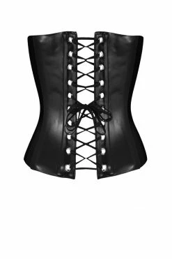 Elissa Poppy Zeta Zip Latex Corset