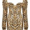 Best Pirce β€οΈ Elissa Poppy Delta Leopard Latex π Dress βοΈ 1 Elissa Poppy Delta Leopard Latex Dress
