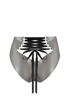 Elissa Poppy Lambda Laced Latex Knicker