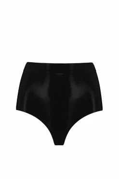 Elissa Poppy Panties Latex Disco High Waist Pant