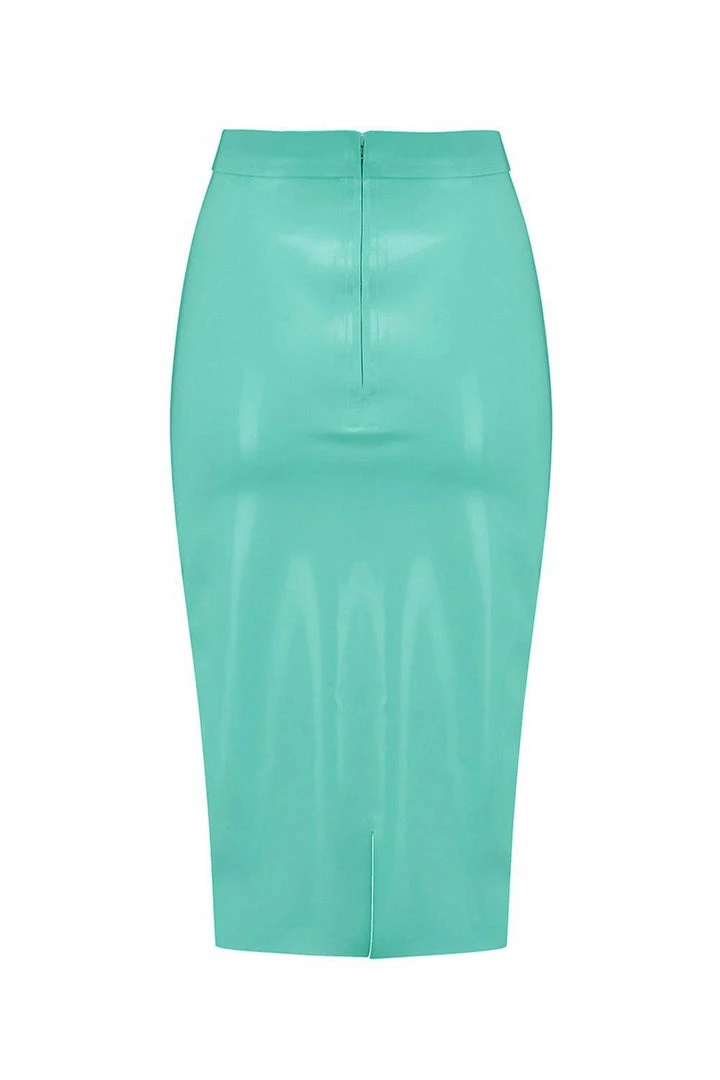 Promo π Elissa Poppy Latex Midi π Skirt β 14 Elissa Poppy Latex Midi Skirt