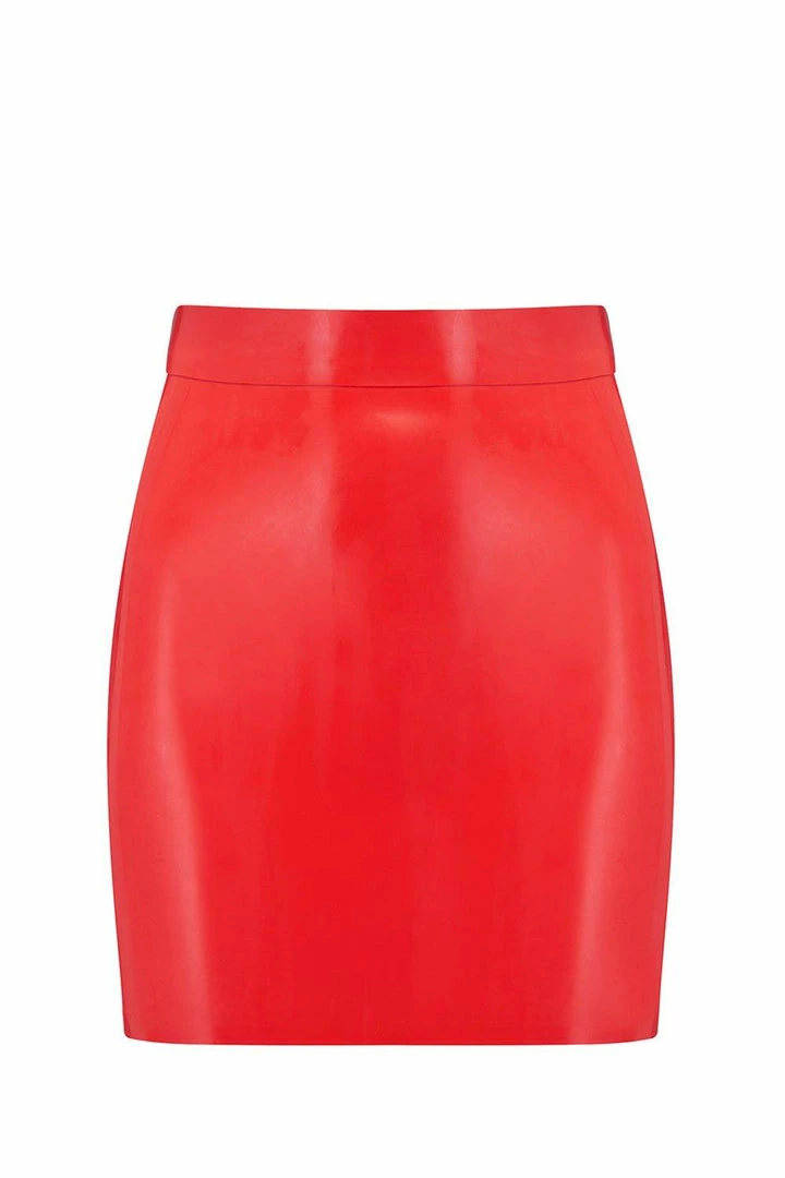 Discount π Elissa Poppy Scarlet Red Latex Mini π Skirt β€οΈ 3 Elissa Poppy Scarlet Red Latex Mini Skirt