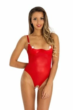 Eros Veneziani Bodysuits & Tops Eros Open Body Suit