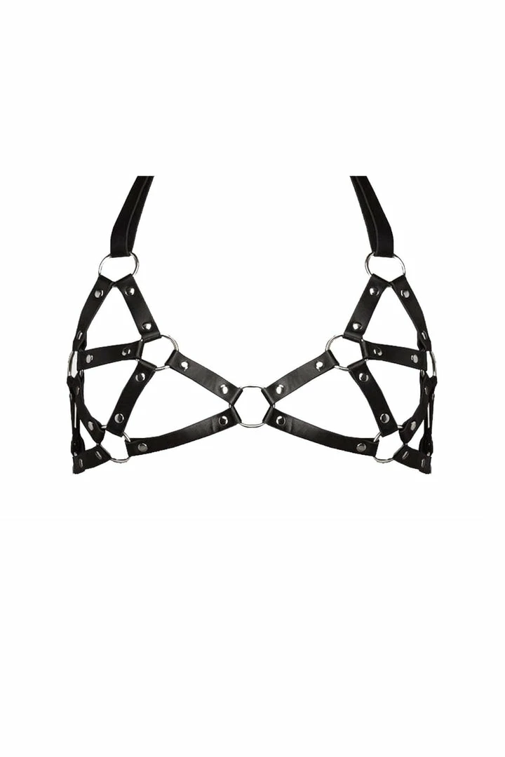 Cheap π VoyeurX Eternity Leather Harness Bra Bras π 3 VoyeurX Eternity Leather Harness Bra Bras