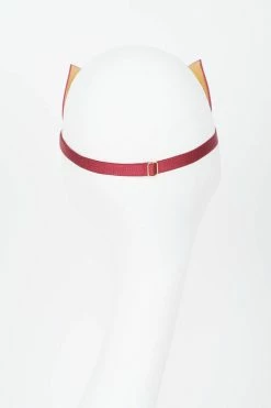 Best Sale 😀 Fräulein Kink Red Hot Molded Leather Cat Mask 🤩 13 Fräulein Kink Red Hot Molded Leather Cat Mask