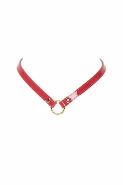 Fräulein Kink Toys & Accessories Red Hot Skinny Collar