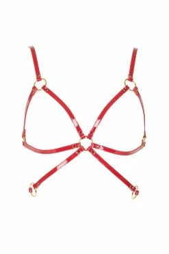 Fräulein Kink Red Hot Cage Harness