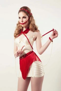 Fräulein Kink Velvet Rouge Harness