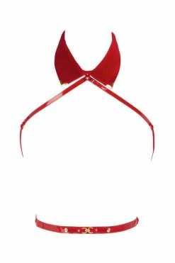 Fräulein Kink Velvet Rouge Harness