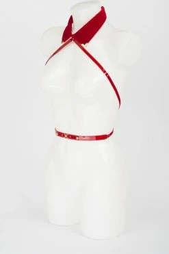 Fräulein Kink Velvet Rouge Harness
