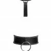 H.O.S. Leather Stinger Choker + O-Ring Belt Haute Couture