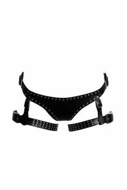 H.O.S. Leather Panties Harness Leather Panty