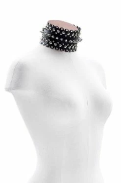 H.O.S. Leather Haute Couture Cherub Leather Choker