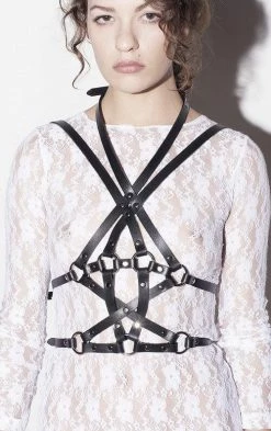 Best Pirce π H.O.S. Leather Marquise Leather Playsuit π 14 H.O.S. Leather Marquise Leather Playsuit