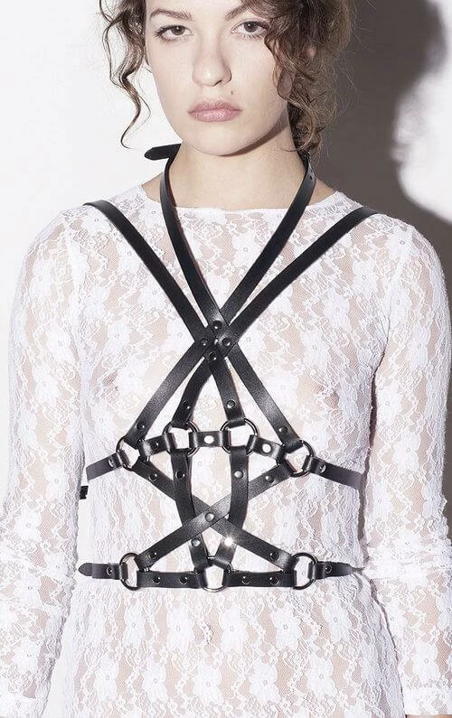 Best Pirce π H.O.S. Leather Marquise Leather Playsuit π 7 H.O.S. Leather Marquise Leather Playsuit