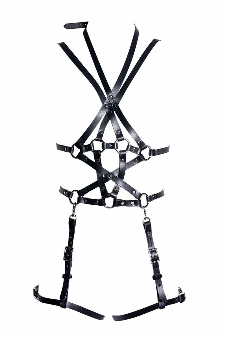 Best Pirce π H.O.S. Leather Marquise Leather Playsuit π 3 H.O.S. Leather Marquise Leather Playsuit