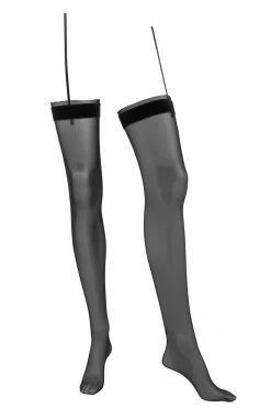 Hot Couture Easy Ribbon Velvet Stockings