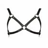 VoyeurX Insolence Leather Harness Bra