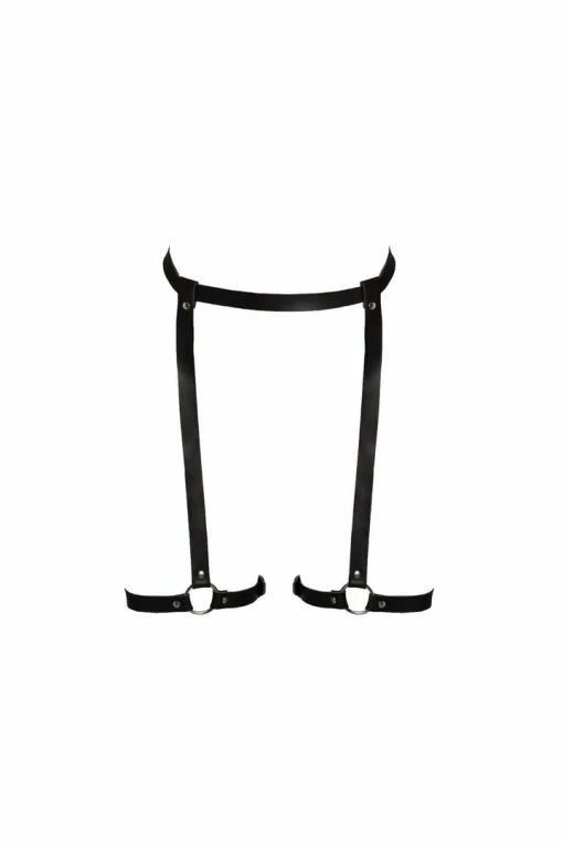 VoyeurX Insolence Leather Suspender Belt Garter Belts