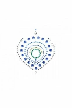 Bijoux Indiscrets Toys & Accessories Flamboyant Jewel Tattoo Stickers • Green Blue