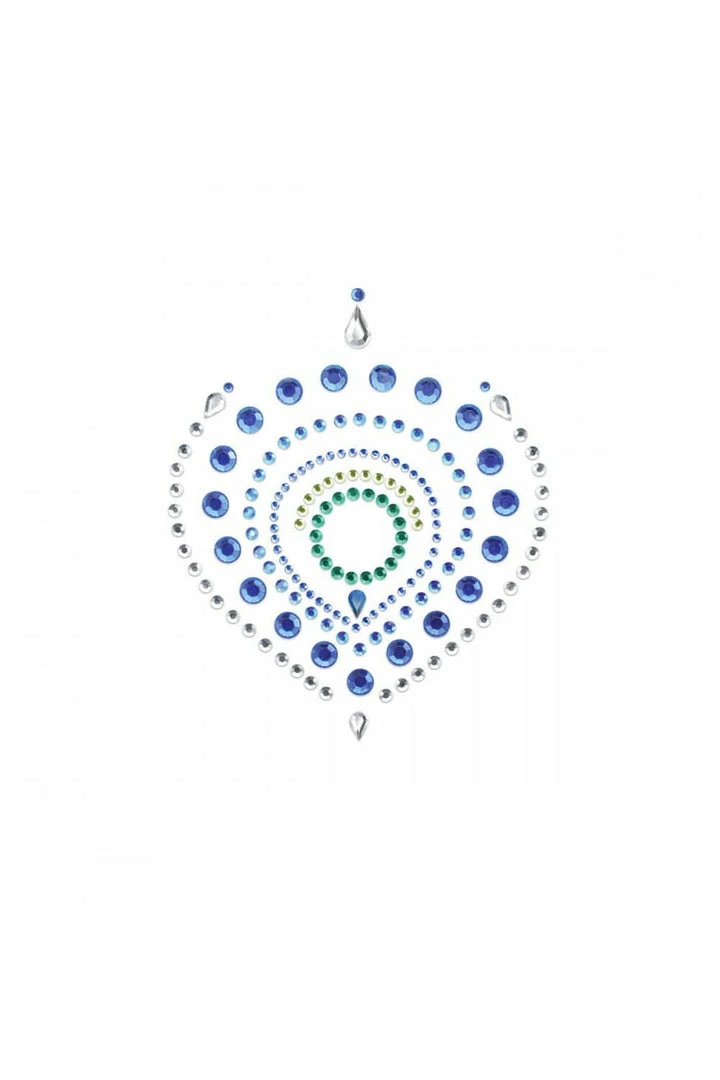 Budget 😉 Bijoux Indiscrets Toys & Accessories Flamboyant Jewel Tattoo Stickers • Green Blue ⌛ 4 Bijoux Indiscrets Toys & Accessories Flamboyant Jewel Tattoo Stickers • Green Blue